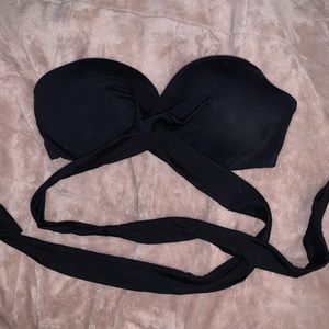 C- Strappy bathing suit
